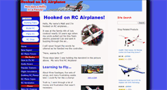 Desktop Screenshot of hooked-on-rc-airplanes.com